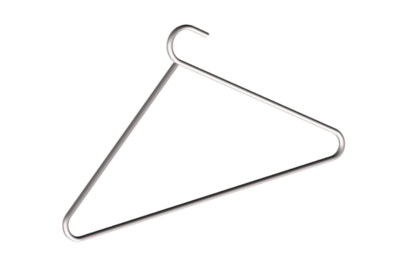 Inox coat hangers